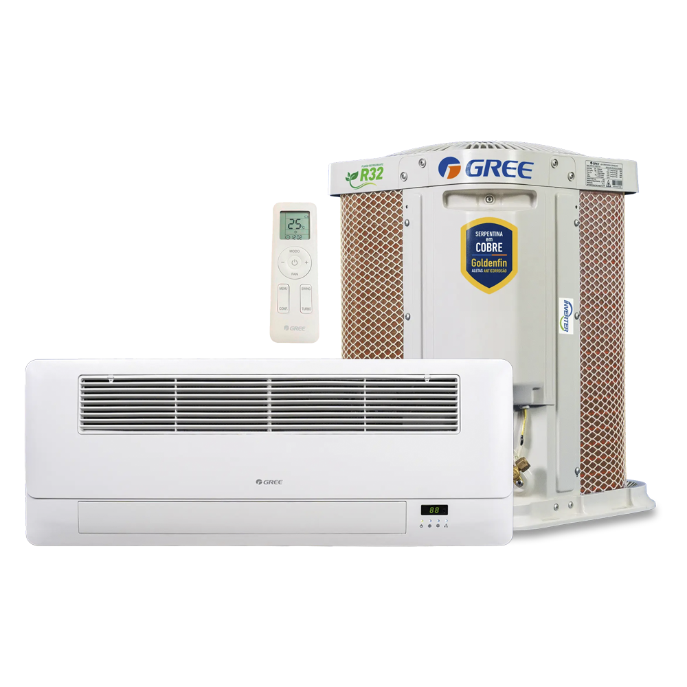 Ar Condicionado Cassete 1 Via Gree Inverter G-Línea 9000 Btus Frio 220v R-32
