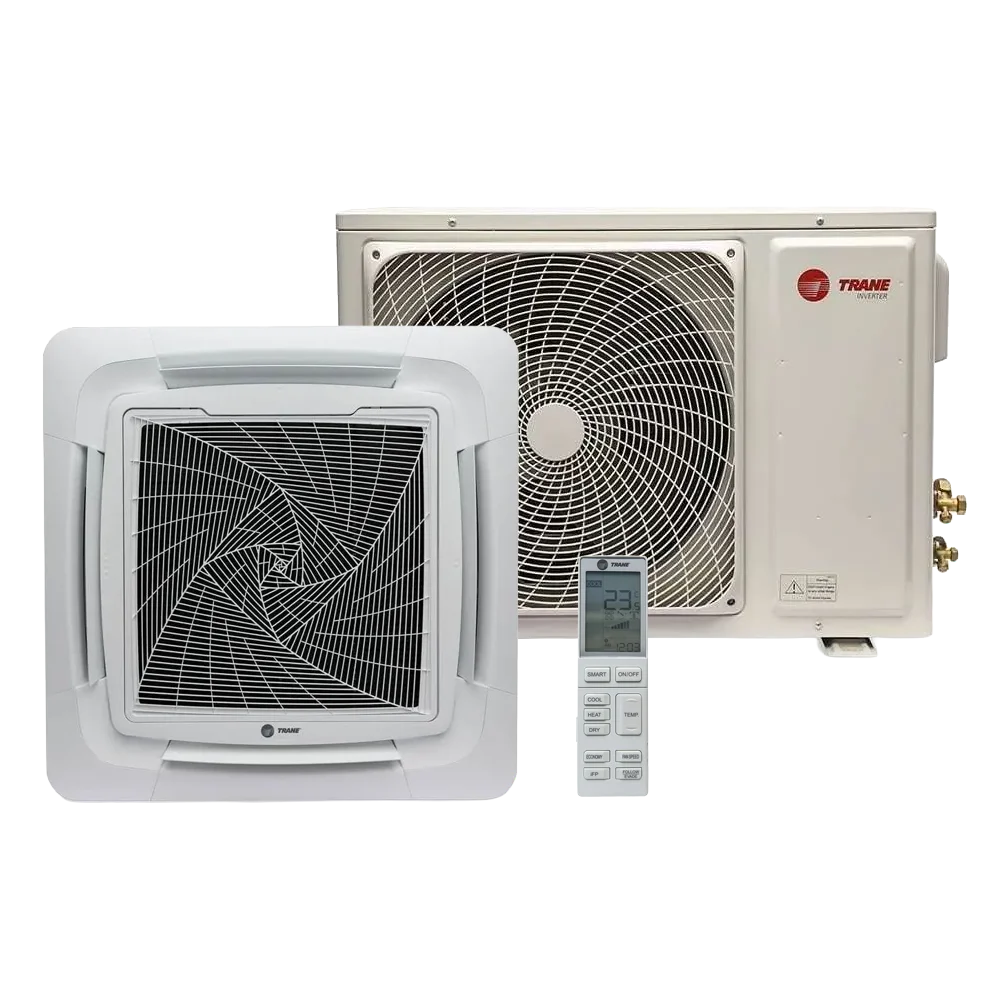 Ar Condicionado Cassete Trane Inverter 24000 Btus Quente e Frio 220v R-32